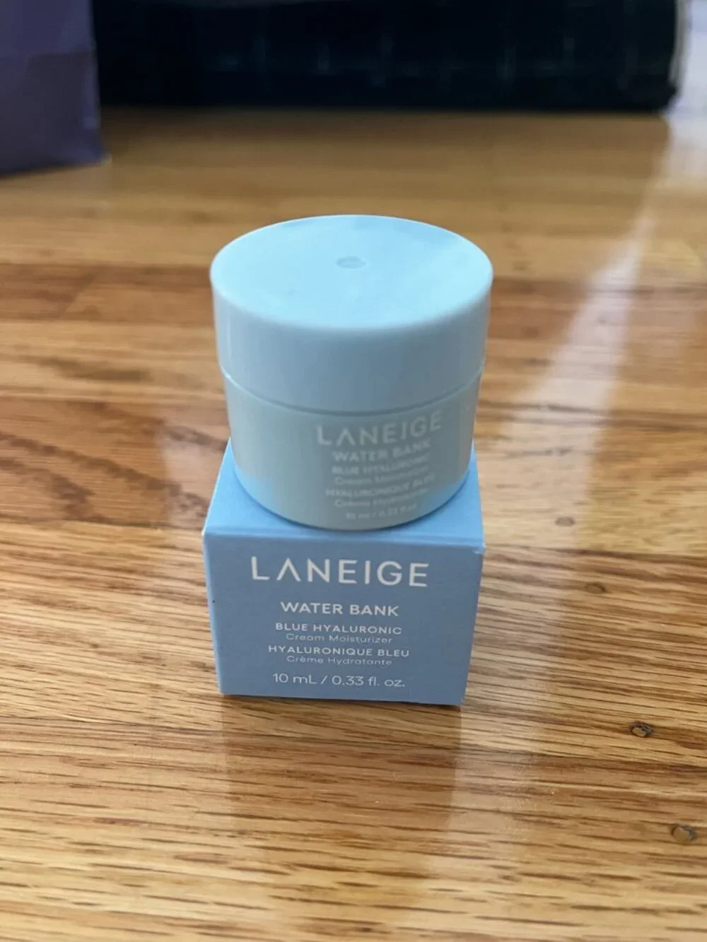 LANEIGE Water Bank Blue Hyaluronic Cream Moisturizer 10ml/.33. fl oz
